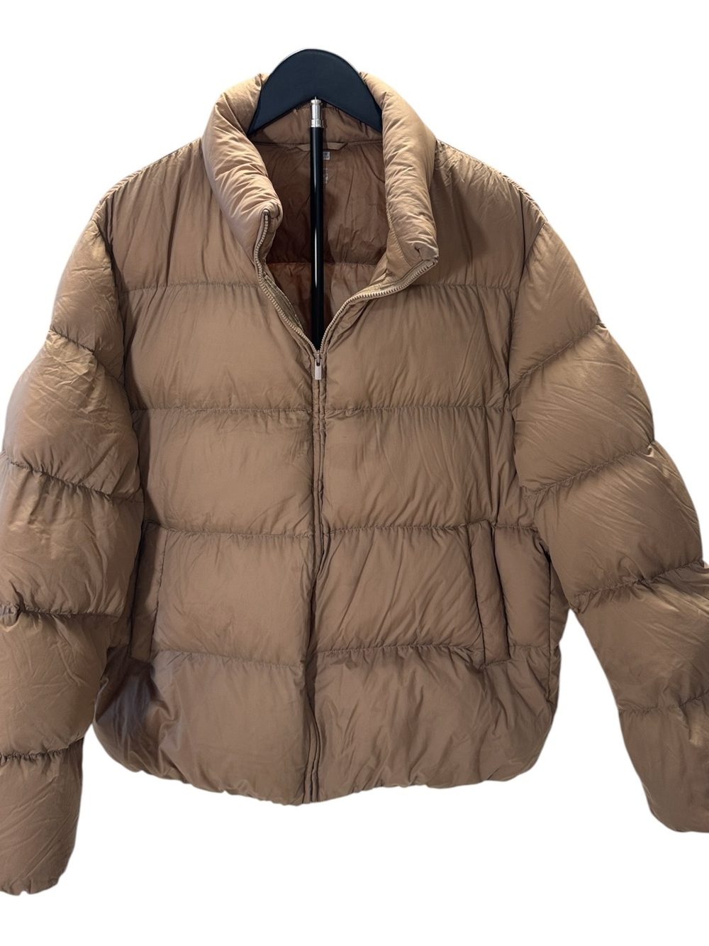 Uniqlo Women's Tan Puffer Jacket